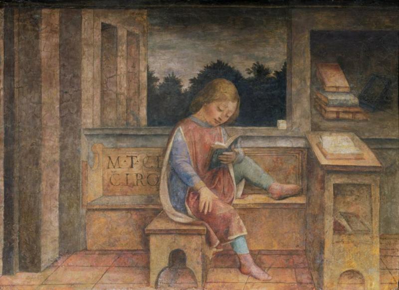The Young Cicero Reading, 1464 Artwork by Vincenzo Foppa