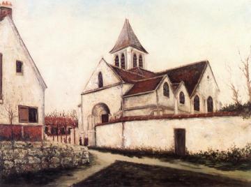 Eglise de Banlieue Artwork by Maurice Utrillo