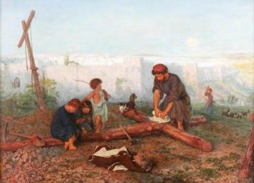 Where They Crucified Him Artwork by Phillip Richard Morris