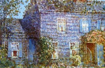 Hutchison House, Easthampton Artwork by Frederick Childe Hassam