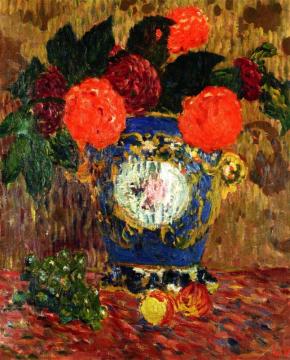 Bouquet Of Flowers Artwork by Louis Valtat