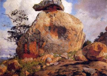 A Rock on the Lukenia Hills Artwork by William Robinson Leigh