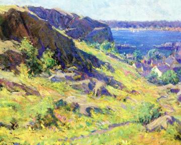 View of Gloucester Artwork by Harriett Randall Lumis