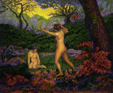 The Faun and Spring Artwork by Paul Ranson