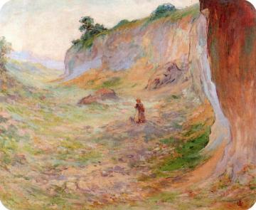 Cliffs at Pantin Artwork by Claude-Emil Schuffenecker