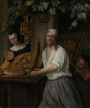 The Leiden Baner Arend Oosterwaert And His Wife Catharina Keyzerswaert Artwork by Jan Steen