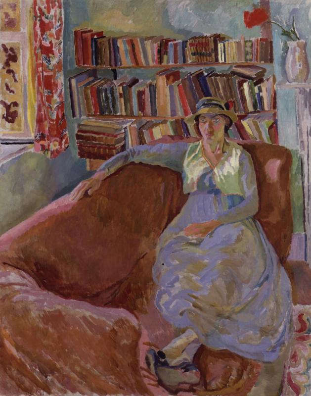 Vanessa Bell At Charleston Artwork by Duncan Grant