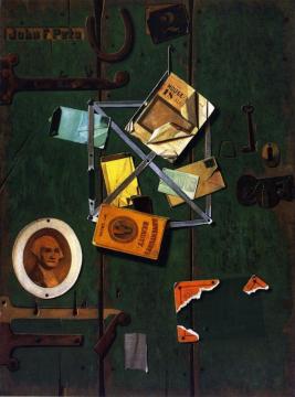 A Closet Door Artwork by John Frederick Peto