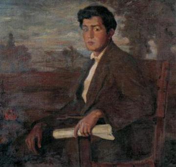 Retrato De Hombre Artwork by Fernando Alvarez Sotomayor