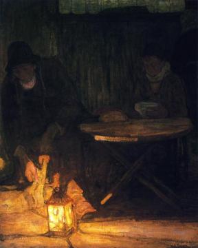 Etaples Fisher Folk Artwork by Henry Ossawa Tanner
