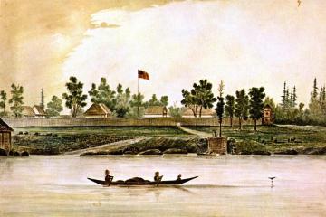 Fort Victoria Artwork by James Madison Alden