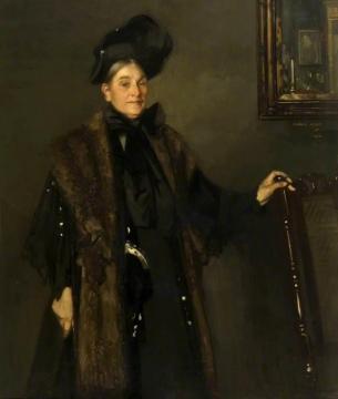 Mrs Burrell Artwork by George Henry