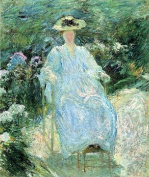 In The Sunlight Artwork by John Twachtman