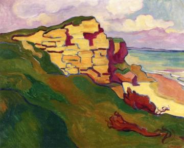 A Cliff Artwork by Louis Valtat