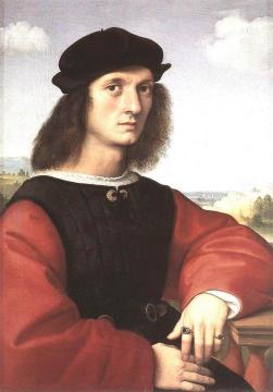 Portrait of Agnolo Doni Artwork by Raphael