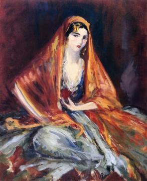 Roshanara Artwork by Robert Henri