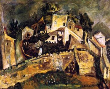 Landscape At Cagnes Artwork by Chaim Soutine