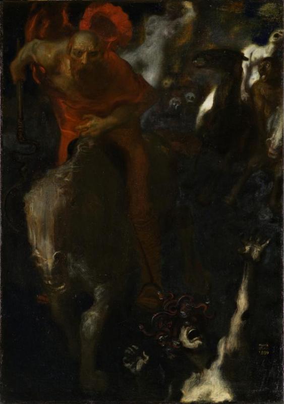 The Wild Hunt Artwork by Franz von Stuck