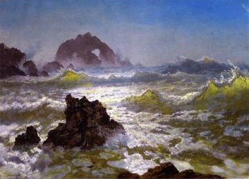 Seal Rock, California Artwork by Albert Bierstadt