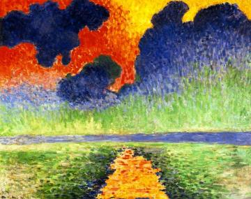 Effects Of Sunlight On The Thames Artwork by Andre Derain