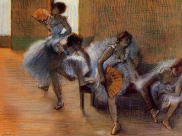 In The Dance Studio Artwork by Edgar Degas