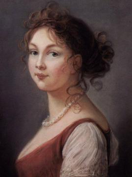 Louise, Queen of Prussia Artwork by Elisabeth Vigee Le Brun