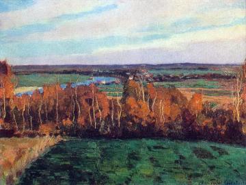 Valley Of The Moskva River. Autumn Days Artwork by Igor Grabar