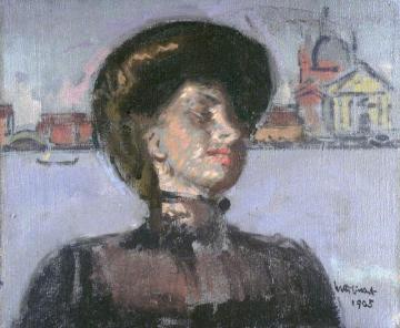The Lady In The Gondola Artwork by Walter Richard Sickert