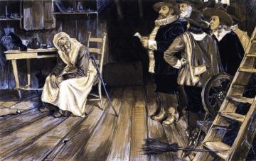 The Witch Hunt Artwork by Henry Ossawa Tanner