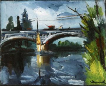 The Bridge Artwork by Maurice De Vlaminck