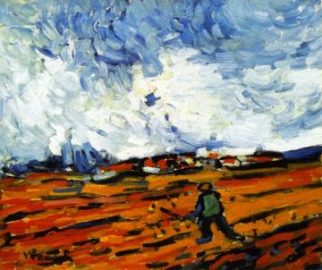 The Farmer Artwork by Maurice De Vlaminck