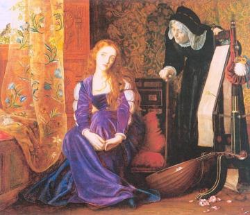The Pained Heart (aka "Sigh no more, ladies, sigh no more") Artwork by Arthur Hughes