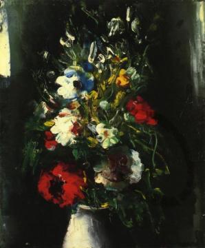 Vase Of Flowers Artwork by Maurice De Vlaminck