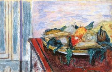 Plate Of Fruit Artwork by Pierre Bonnard