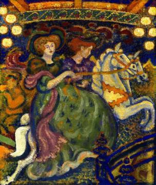 The Carousel Artwork by Georges Lemmen