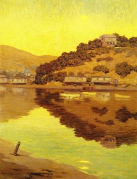 Corinthian Island Artwork by Granville Redmond