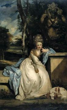 The Hon Miss Monckton Artwork by Sir Joshua Reynolds