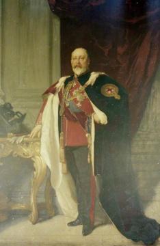 Hm King Edward Vii Artwork by Harold Speed