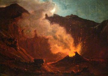 Vesuvius Artwork by Franz Ludwig Catel