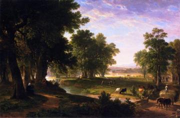 An Old Man's Reminiscences Artwork by Asher B. Durand