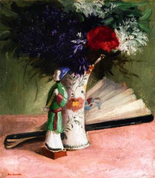 Bouquet Of Violets Artwork by Eva Gonzales