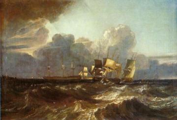 Ships Bearing Up for Anchorage Artwork by Joseph Mallord William Turner