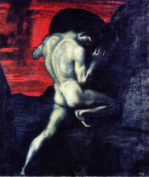 Sisyphus Artwork by Franz von Stuck