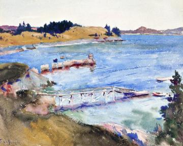 Our Cove Artwork by Frank Weston Benson