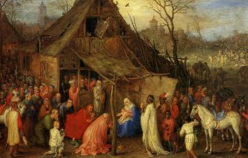 The Adoration Of The Magi Artwork by Jan Bruegel the Elder