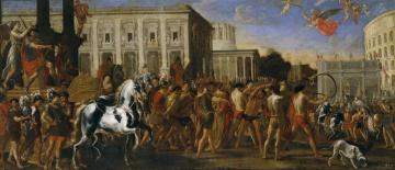 Triumphal Entry Of Constantine In Rome Artwork by Viviano Codazzi