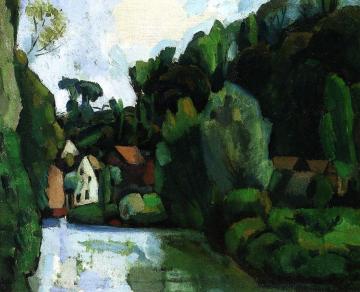 The River at Montreuil-sur-Mer Artwork by Andre Derain