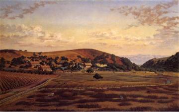 Ralston Hall And Its Grounds, San Mateo County Artwork by Joseph Lee