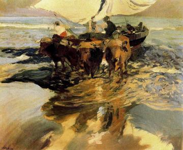 In Hope of the Fishing Artwork by Joaquin Sorolla y Bastida