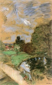 Stormy Sky Artwork by Edouard Vuillard